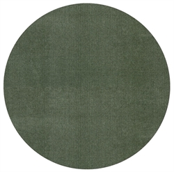 Tæppe Uni Color grøn Ø200 cm fra Tica Copenhagen